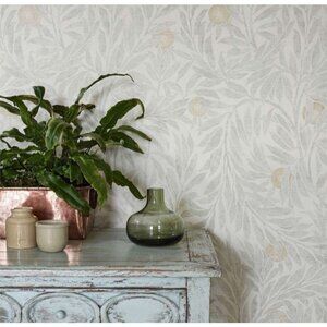 NEW Sanderson Orange Tree Wallpaper Oyster 216401 Chiswick Grove 2 Rolls